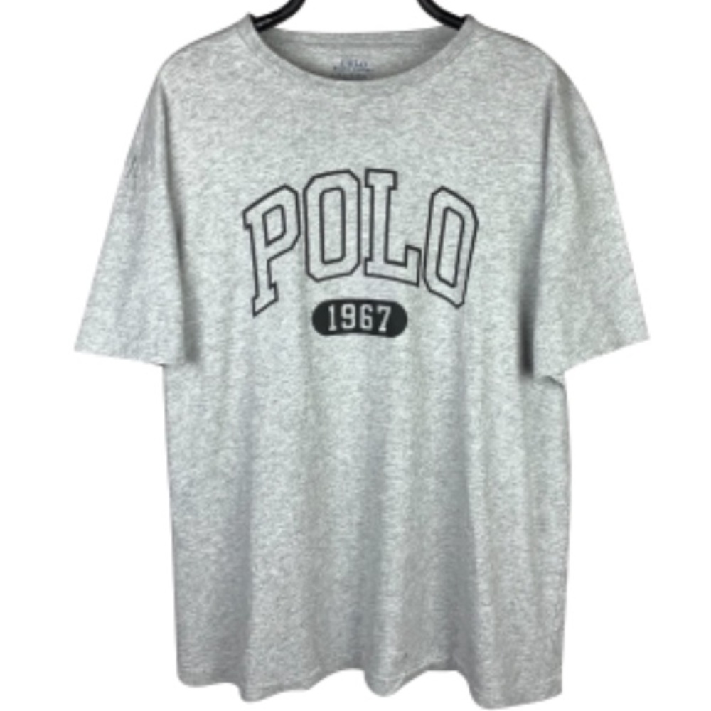 Grey polo t-shirt